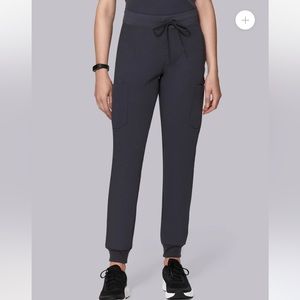 Mandala WOMENS 9 pocket joggers in PEWTER- size SMALL -